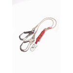 3M Protecta 1.5m Twin Leg Edge Tested Rope Shock Absorbing Lanyard AE5315REK/SE - SecureHeights