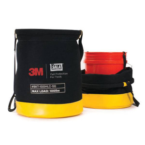 3M DBI SALA 5 Gallon 45.4kg (100 lb) Load Rated Hook and Loop Canvas Safe Bucket 1500135 - SecureHeights