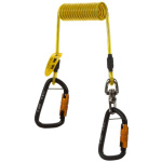 3M DBI SALA Hook2Hook Coil Tether with Swivel (Pack of 10) 1500160 - SecureHeights