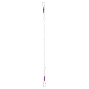3M Protecta 1m Single Leg Rope Work Positioning Lanyard with Loops AL410B - SecureHeights