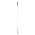 3M Protecta 1m Single Leg Rope Work Positioning Lanyard with Thimbles AL410C - SecureHeights