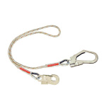 3M Protecta 2m Single Leg Rope Work Positioning Lanyard with Scaffold Hook AL420C2 - SecureHeights