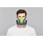 BLS 4000next R Reusable Thermoplastic Respiratory Half Face Mask - SecureHeights