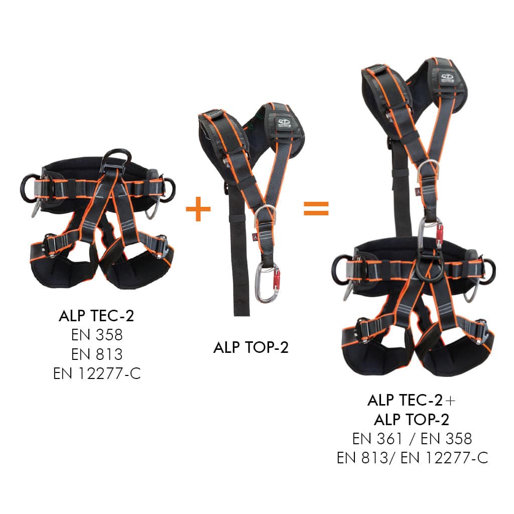 Climbing Technology ALT TOP-2 Detachable Chest Harness 7H159AFO1 - SecureHeights