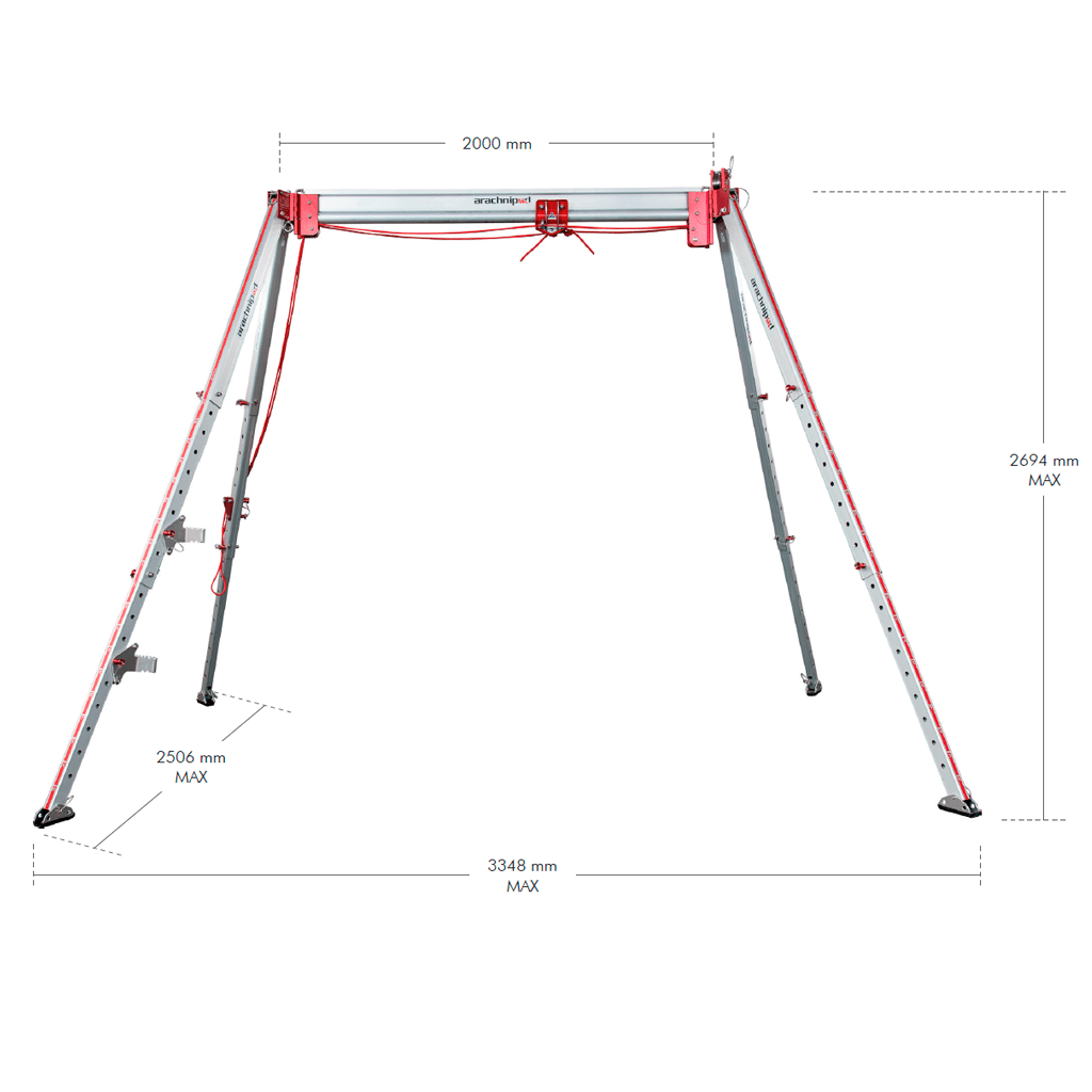 Climbing Technology ARACHNIPOD Total Edge Management System - SecureHeights