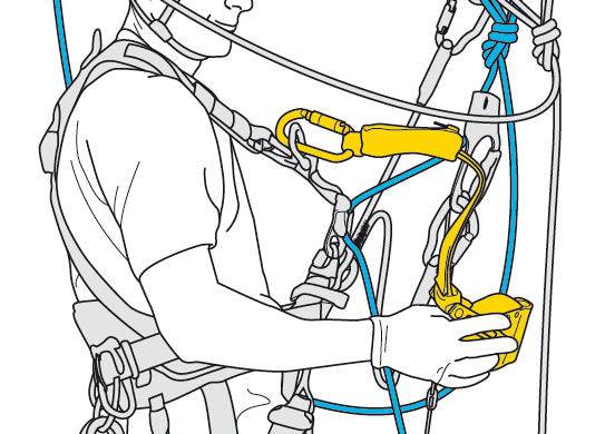 Petzl ASAP LOCK Rope Ascent Mobile Fall Arrester with Locking Function B071BA00 - SecureHeights