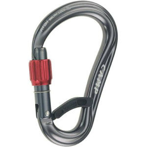 CAMP Safety ATOM BELAY LOCK D-Shape Screwgate Aluminium Carabiner 2924 - SecureHeights