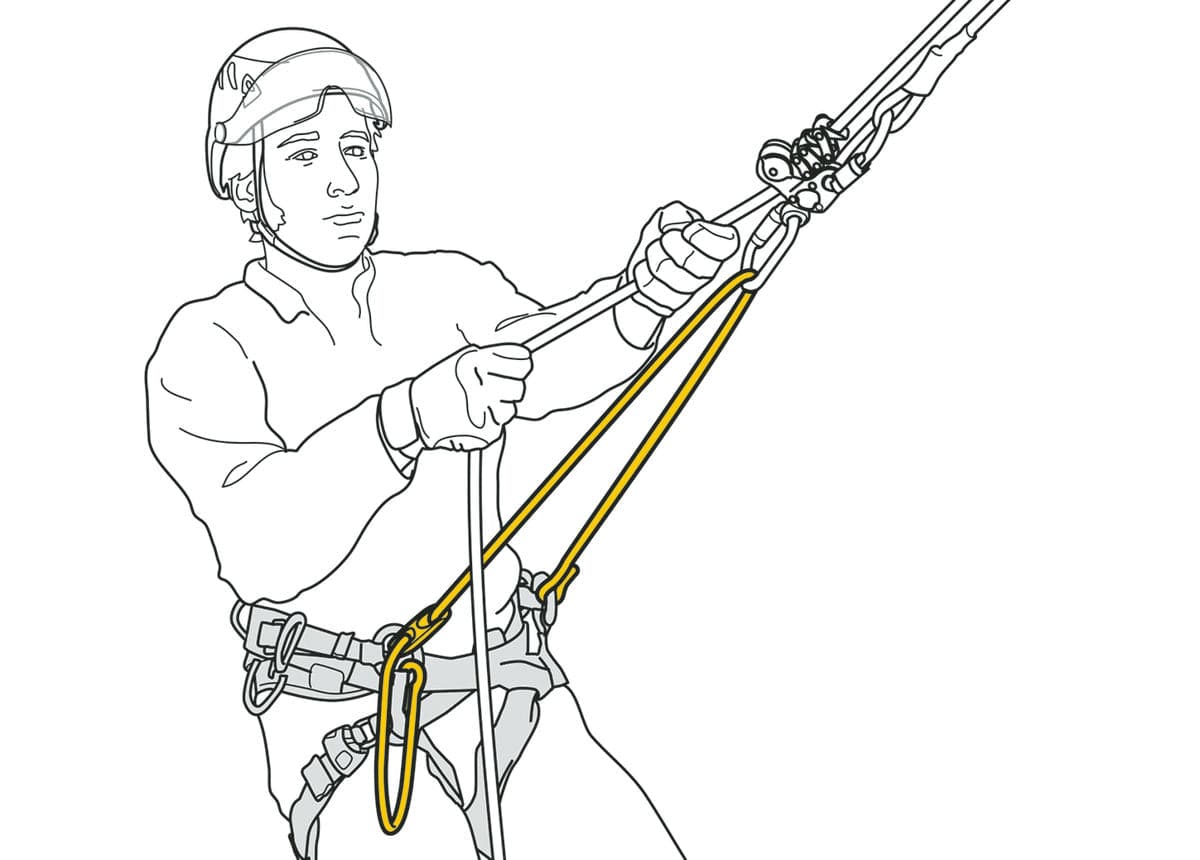 Petzl Adjustable Attachment Bridge for SEQUOIA Harnesses C69R - SecureHeights