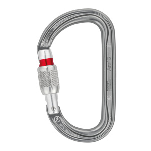 Petzl Am’D Lightweight Aluminium Asymmetrical Screw Lock Carabiner - SecureHeights