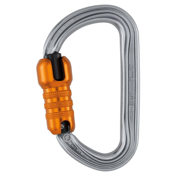 Petzl Asymmetrical Aluminium Triact Lock Carabiner, Bm’D Lightweight ...
