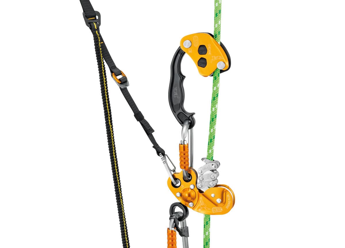 Petzl CHICANE Single Rope Tree Care Auxiliary Brake for Mechanical Prusiks D022CA00 - SecureHeights