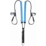 P+P Safety Chunkie 1.75m Twin Leg Lanyard 90270/DYN/BB - SecureHeights