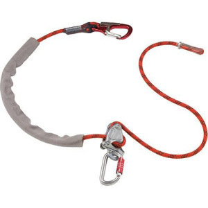 CAMP Safety DRUID LANYARD 0.5m-2m Adjustable Work Positioning Rope Lanyard with 23mm Aluminium Connector 209701 - SecureHeights