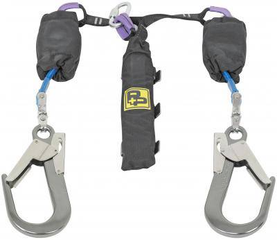 P+P Safety DSL Twin Leg Retractable Lanyard 90522MK3 - SecureHeights