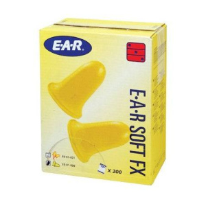 3M E-A-Rsoft FX Uncorded SNR 39 dB Earplugs (200 Pairs) ES-01-020 - SecureHeights