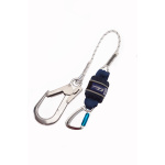 3M DBI SALA EZ-Stop 1.25m Single Leg Rope Shock Absorbing Lanyard with Aluminium Scaffold Hook 1246560 - SecureHeights
