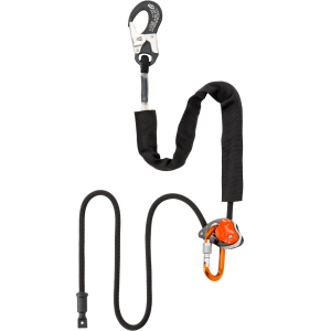 Climbing Technology FINCH SHELTER Adjustable Single Leg Positioning Lanyard with 21mm Hook 2m-5m - SecureHeights
