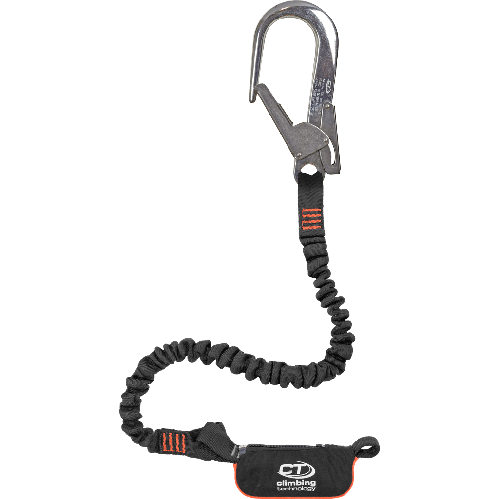 Climbing Technology FLEX ABS 140 COMBI I Single Leg Edge Tested Fall Arrest Lanyard with 60mm Hook 125cm-190cm - SecureHeights