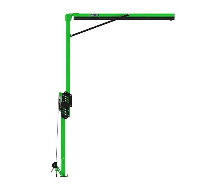 3M DBI SALA FlexiGuard M200 Modular Jib Adjustable Height Mast Anchor (5.3m-7.6m) - SecureHeights