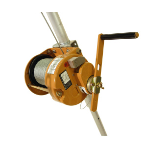 Globestock G.Winch 250kg MWL Galvanised Steel Cable Personnel Winch 20m-40m - SecureHeights