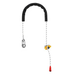 Petzl GRILLON HOOK Adjustable Work Positioning Lanyard with HOOK Connector European Version 2m-5m - SecureHeights