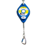 Globestock G.Stop Galvanised Steel Cable Fall Arrest Block with Aluminium Carabiner 7m-34m - SecureHeights