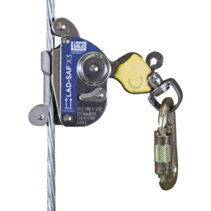 3M DBI SALA Lad-Saf X3 Traveller with Zinc Plated Steel Carabiner 6160054 - SecureHeights