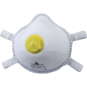 DeltaPlus M1200VPLUS FFP2 Disposable Moulded Half Face Mask with Valve (Pack of 5) - SecureHeights