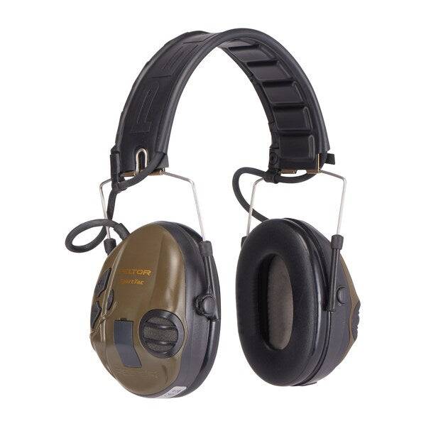3M PELTOR SportTac Foldable SNR 26 dB Ear Defenders MT16H210F-478-GN - SecureHeights
