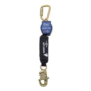 3M DBI SALA Nano-Lok 2m Single Leg Hot Work Use Web Self Retracting Lifeline with Snap Hook 3101523 - SecureHeights