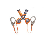 3M DBI SALA Nano-Lok Edge 2.5m Twin Leg Web Self Retracting Lifeline with Rebar Hook 3101443 - SecureHeights