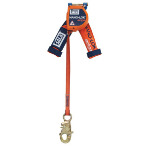 3M DBI SALA Nano-Lok Edge 2.4m Single Leg Web Self Retracting Lifeline with Snap Hook 3101436 - SecureHeights