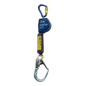3M DBI SALA Nano-Lok XL 2.8m Extended Single Leg Web Self Retracting Lifeline with Scaffold Hook 3101620 - SecureHeights