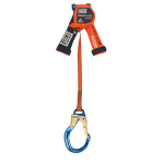 3M DBI SALA Nano-Lok Edge 2.5m Single Leg Web Self Retracting Lifeline with Rebar Lock Hook 3101432 - SecureHeights