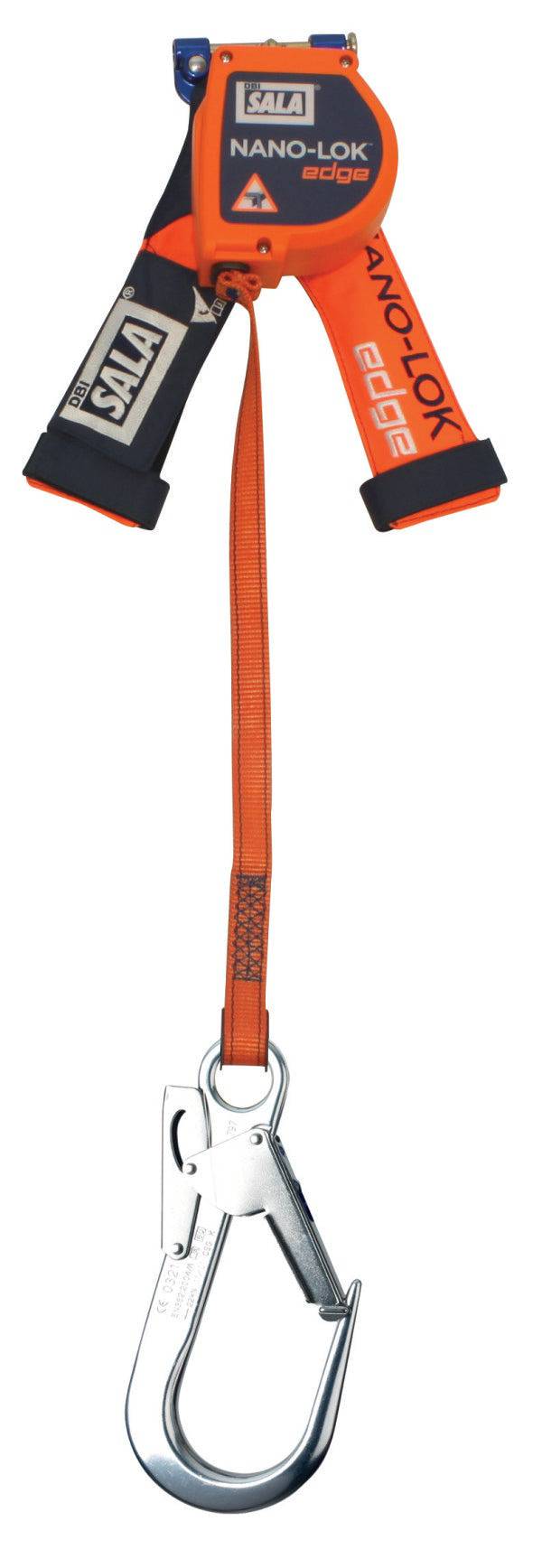 DBI SALA Nano-Lok Edge Self-Retracting Lifeline – 8-Foot Quick Connect SRL (Model 3500219) – NEW Safety Equipment