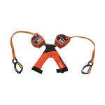 3M DBI SALA Nano-Lok Edge 2.4m Twin Leg Web Self Retracting Lifeline with Aluminium Carabiner 3101440 - SecureHeights