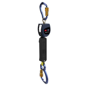 3M DBI SALA Nano-Lok 1.92m Single Leg Web Self Retracting Lifeline with Aluminium Carabiner 3101264 - SecureHeights