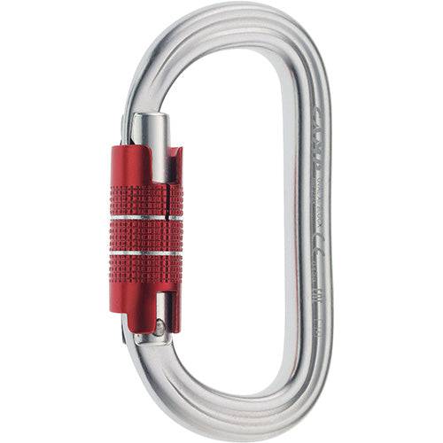 CAMP Safety OVAL XL 2LOCK Lightweight Twist Lock Aluminium Carabiner 2124 - SecureHeights