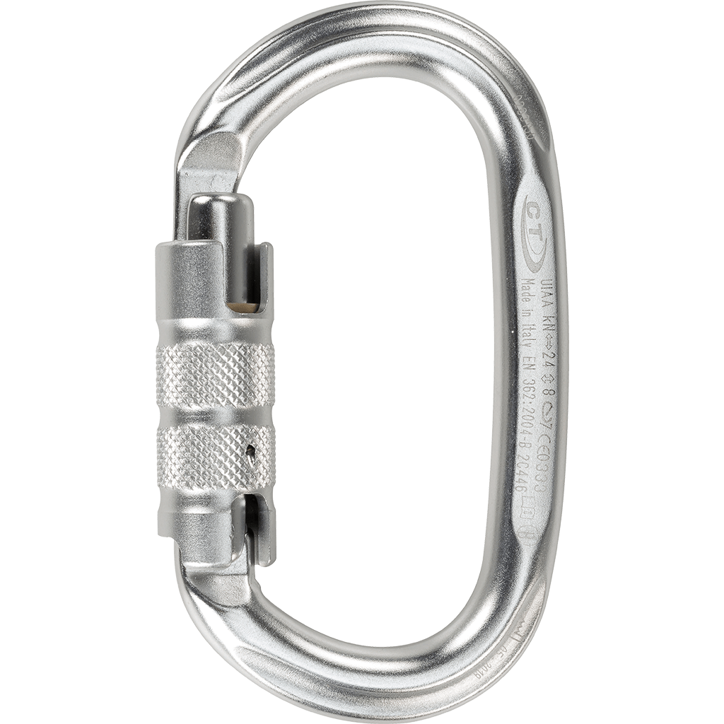 Climbing Technology PILLAR TG Light-Alloy Triple Twist Lock Carabiner - SecureHeights