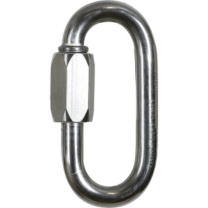 Climbing Technology Q-LINK S-STEEL 08 Oval Stainless Steel Quick Link 4Q82008 - SecureHeights