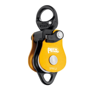 Petzl SPIN L2 Very High Efficiency Double Pulley with Swivel - SecureHeights