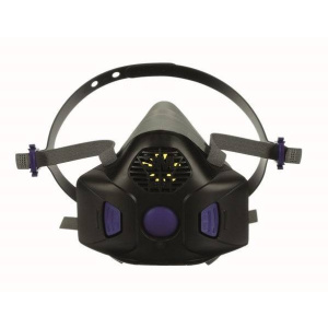3M Secure Click HF-800 Series Reusable Respiratory Half Face Mask with Speaking Diaphragm - SecureHeights