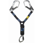 P+P Safety Shortie 80cm Twin Leg Lanyard 90270/Short/SCW - SecureHeights