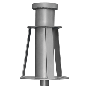 IKAR Stainless Steel Davit Lower Ground Sleeve 41-57/3 - SecureHeights