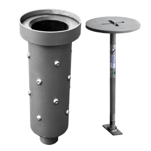 IKAR Stainless Steel Davit Lower Ground Sleeve 41-57/5 - SecureHeights