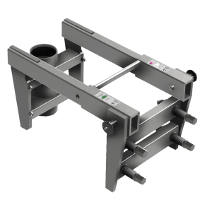 IKAR Stainless Steel Davit Mobile Bund Wall Clamp 41-69 - SecureHeights