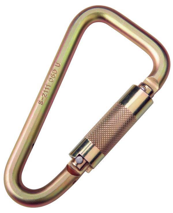 3M DBI SALA Steel Double Action Twist Lock Carabiner 2000113 - SecureHeights