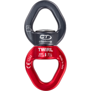 Climbing Technology TWIRL Hot Forged Light-Alloy Ball Bearing Swivel - SecureHeights