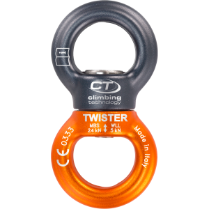 Climbing Technology TWISTER Hot Forged Light-Alloy Ball Bearing Swivel - SecureHeights