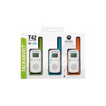 Motorola Talkabout T42 Licence Free PMR446 Two Way Radio Walkie Talkie Triple Pack - SecureHeights
